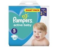 Pampers Active Baby 5 Junior 11-16kg 64szt - 472751 - zdjęcie 1