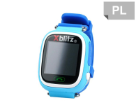 Xblitz Zegarek Smartwatch Love Me GPS/SIM Niebieski - 412031 - zdjęcie 1