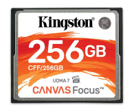Kingston 256GB Canvas Focus zapis: 130MB/s odczyt: 150MB/s - 475302 - zdjęcie 1