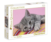 Clementoni Puzzle HQ  Grey Kitten - 417069 - zdjęcie 1