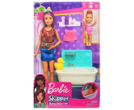 Barbie Skipper Zestaw Opiekunka z wanną - 476753 - zdjęcie 3