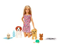 Barbie Opiekunka piesków zestaw z lalka - 471305 - zdjęcie 4