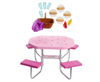 Barbie Mebelki ogrodowe Stół piknikowy - 471423 - zdjęcie 2