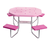 Barbie Mebelki ogrodowe Stół piknikowy - 471423 - zdjęcie 3