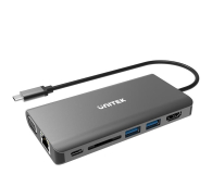 Unitek Hub USB-C - HDMI, 2xUSB, RJ-45, VGA (100W, PD) - 522005 - zdjęcie 1