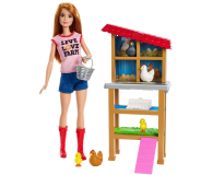 Barbie Kariera Farmerka z kurczętami - 519524 - zdjęcie 1