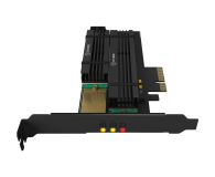ICY BOX Karta rozszerzeń PCIe do SSD 2x M.2 Radiator - 507185 - zdjęcie 2
