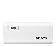 ADATA Power Bank P12500D 12500mAh 2A (biały) - 518794 - zdjęcie 1