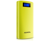 ADATA Power Bank P20000D 20000mAh 2.1A (żółty) - 518796 - zdjęcie 2