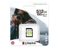 Kingston 512GB Canvas Select Plus odczyt 100MB/s - 529855 - zdjęcie 3