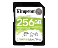 Kingston 256GB Canvas Select Plus odczyt 100MB/s