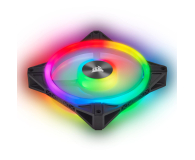 Corsair iCUE QL120 RGB PWM Triple Pack+Lighting Node 3x120 - 529995 - zdjęcie 8