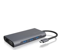 ICY BOX USB-C - USB, HDMI, VGA, RJ-45, PD 100W - 535305 - zdjęcie 1