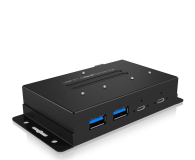 ICY BOX HUB Przemysłowy USB-C, USB (4 porty) - 535312 - zdjęcie 1