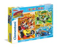 Clementoni Puzzle Disney 3x48 el Mickey - 478697 - zdjęcie 1