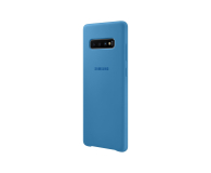 Samsung Silicone Cover do Galaxy S10+ niebieski - 478390 - zdjęcie 4