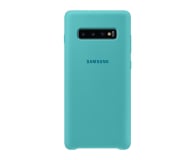 Samsung Silicone Cover do Galaxy S10+ zielony - 478395 - zdjęcie 1