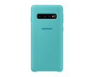 Samsung Silicone Cover do Galaxy S10 zielony - 478357 - zdjęcie 1