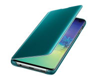 Samsung Clear View Cover do Galaxy S10 zielony - 478345 - zdjęcie 1