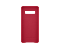 Samsung Leather Cover do Galaxy S10+ czerwony - 478408 - zdjęcie 3