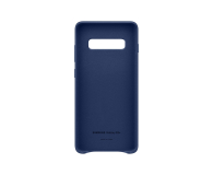 Samsung Leather Cover do Galaxy S10+ granatowy - 478407 - zdjęcie 3