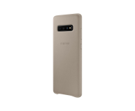 Samsung Leather Cover do Galaxy S10+ szary - 478404 - zdjęcie 4