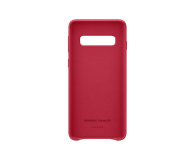 Samsung Leather Cover do Galaxy S10 czerwony - 478372 - zdjęcie 3