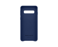 Samsung Leather Cover do Galaxy S10 granatowy - 478371 - zdjęcie 3