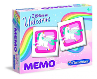 Clementoni Memo Pocket Unicorn - 477428 - zdjęcie 1