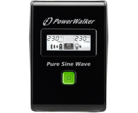 Power Walker VI 800 SW (800VA/480W, 2xSchuko, USB LCD, AVR) - 471427 - zdjęcie 2