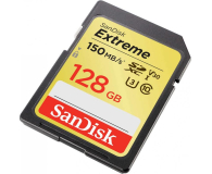 SanDisk 128GB SDXC Extreme zapis 70MB/s odczyt 150MB/s - 485329 - zdjęcie 2