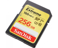 SanDisk 256GB SDXC Extreme zapis 70MB/s odczyt 150MB/s - 485331 - zdjęcie 2
