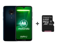 Motorola Moto G7 Plus 4/64GB DS granatowy + etui + 64GB - 483117 - zdjęcie 1