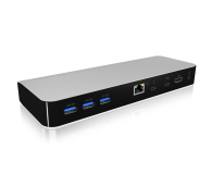 ICY BOX USB-C - 3xUSB, HDMI, RJ-45, Thunderbolt3 - 485728 - zdjęcie 1