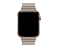Apple Opaska Skórzana do Apple Watch piaskowiec - 488015 - zdjęcie 2
