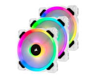 Corsair LL120 RGB White Triple Pack+Node PRO 3x120mm - 484701 - zdjęcie 1
