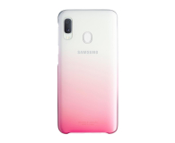 Samsung Gradation cover do Galaxy A20e różowy - 493095 - zdjęcie 1