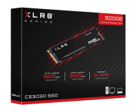 PNY 500GB M.2 PCIe NVMe XLR8 CS3030 - 490090 - zdjęcie 3