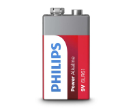 Philips Power Alkaline 9V LR61 (1szt) - 489647 - zdjęcie 2