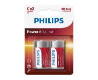 Philips Power Alkaline C LR14 (2szt) - 489645 - zdjęcie 1