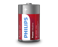 Philips Power Alkaline D LR20 (2szt) - 489641 - zdjęcie 2
