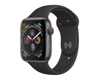 Apple Watch 4 44/Space Gray Aluminium/Black Sport LTE - 491839 - zdjęcie 1