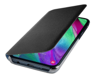 Samsung Wallet Cover do Galaxy A40 czarny - 493076 - zdjęcie 3
