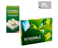 Mattel ZESTAW Scrabble Original + Towers - 495109 - zdjęcie 1