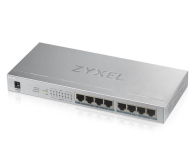 Zyxel 8p GS100-8HP (8x10/100/1000Mbit PoE) - 497613 - zdjęcie 2