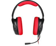 Corsair HS35 Stereo Gaming Headset (czerwony) - 504084 - zdjęcie 2