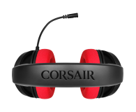Corsair HS35 Stereo Gaming Headset (czerwony) - 504084 - zdjęcie 4