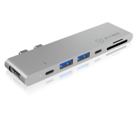 ICY BOX Stacja dokująca MacBook Pro (USB-C, SD, HDMI)  - 505350 - zdjęcie 2