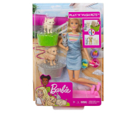 Barbie Kąpiel zwierzątek zestaw z lalką - 511765 - zdjęcie 6