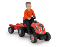 Smoby Traktor XL czerwony - 415932 - zdjęcie 4